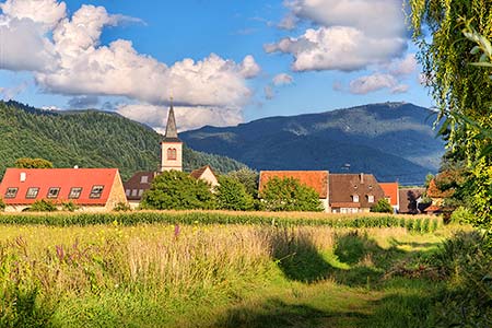 Blick auf Grunern